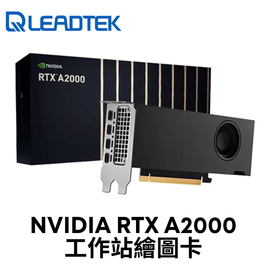 麗臺 Nvidia Rtx A2000工作站繪圖卡