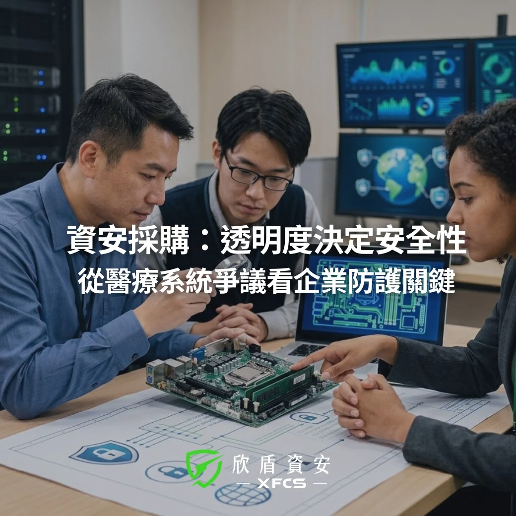 選擇來源透明的大廠設備，是企業數位轉型的第一步